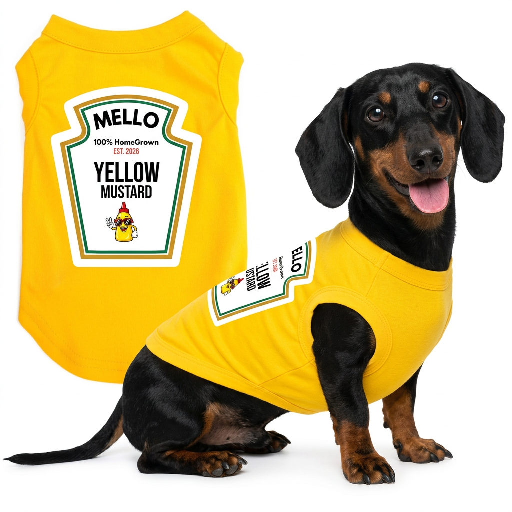 Condiment Weenie Dog Shirt