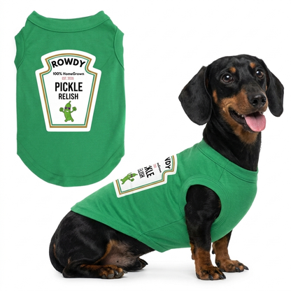 Condiment Weenie Dog Shirt